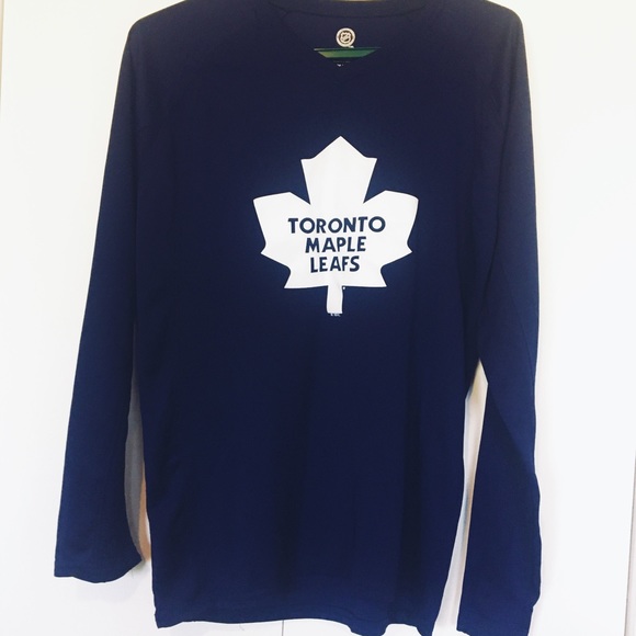 NHL Toronto Maple Leafs Simple Logo Long Sleeve